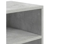 Estantería madera contrachapada gris hormigón 60x30x71,5 cm