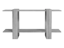Estantería madera contrachapada gris Sonoma 100x30x51 cm