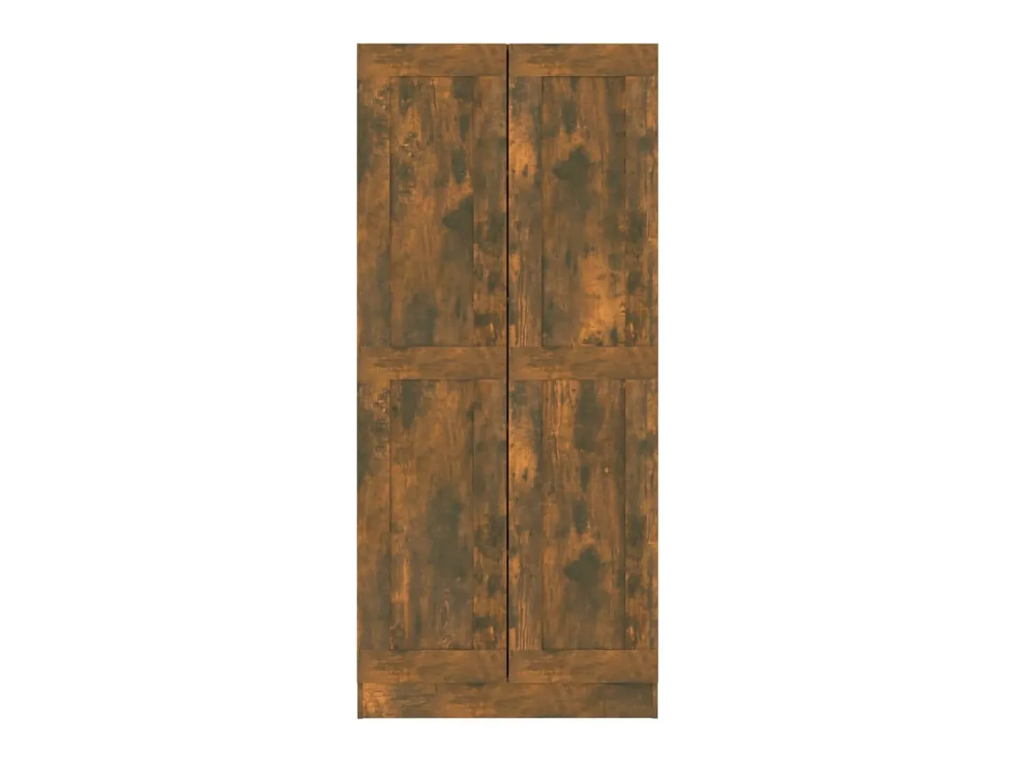 Estantería madera contrachapada roble ahumado 82,5x30,5x185,5cm