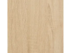 Estantería madera contrachapada color roble Sonoma 98x30x98cm