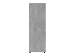 Estantería madera contrachapada gris hormigón 90x30x90 cm