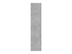Estantería madera contrachapada gris hormigón 60x30x135 cm