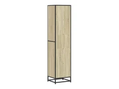 Estantería madera contrachapada color roble 40x35x170,5 cm