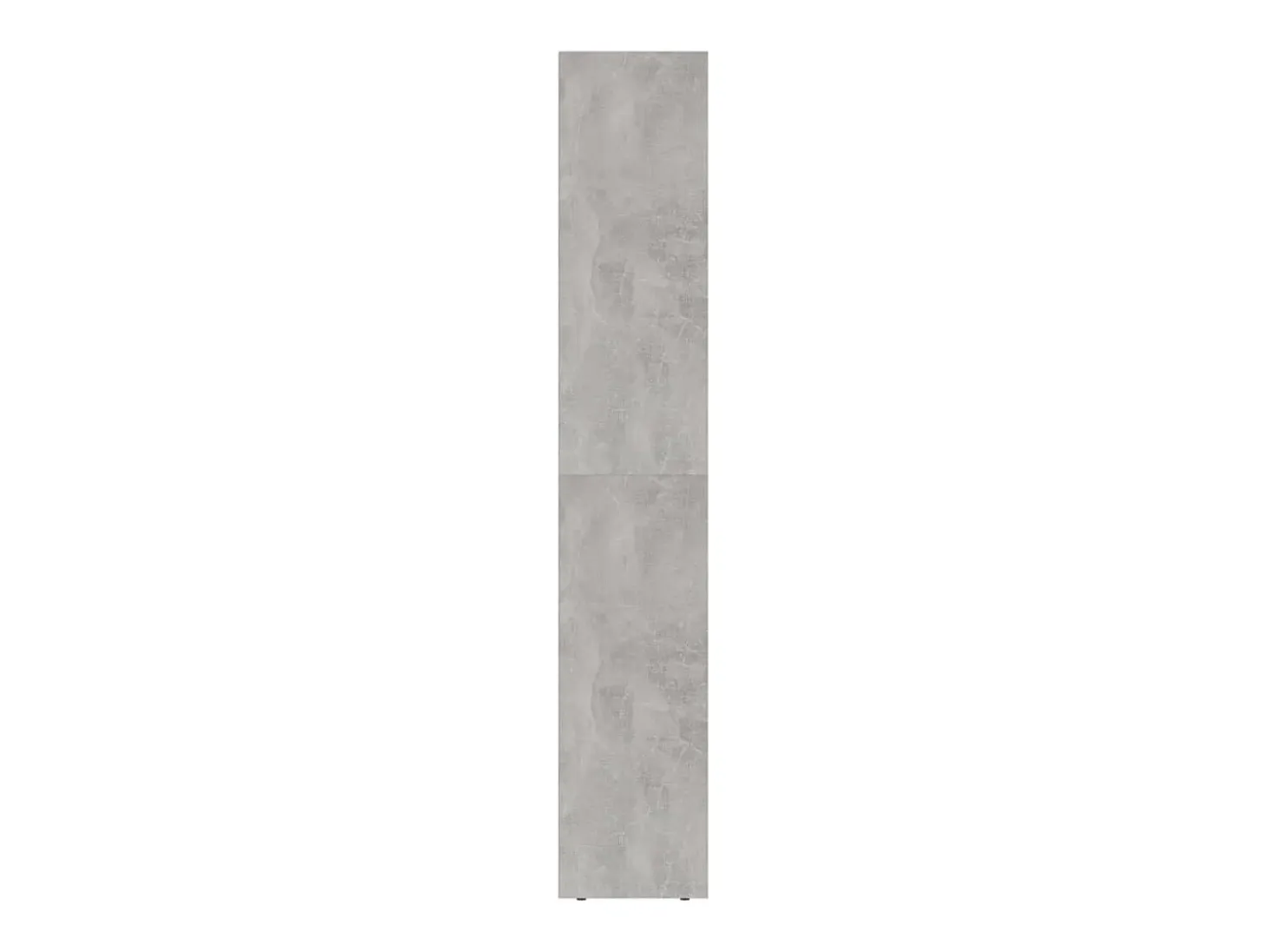 Estantería madera contrachapada gris hormigón 36x30x171 cm