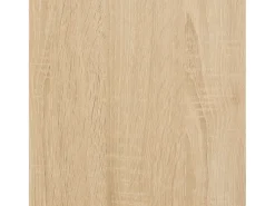 Estantería madera contrachapada color roble Sonoma 50x25x106cm