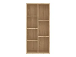 Estantería madera contrachapada color roble Sonoma 50x25x106cm