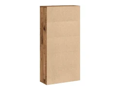 Estantería madera de ingeniería color envejecido 60x24x120 cm