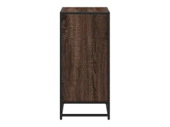 Estantería madera de ingeniería color marrón roble 60x35x76 cm