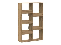 Estantería madera de ingeniería roble artisan 100x33x155,5 cm