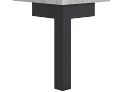 Estantería madera de ingeniería gris hormigón 69,5x32,5x90 cm