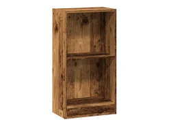 Estantería madera de ingeniería color envejecido 40x24x76 cm