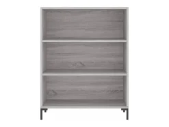 Estantería madera de ingeniería gris Sonoma 69,5x32,5x90 cm