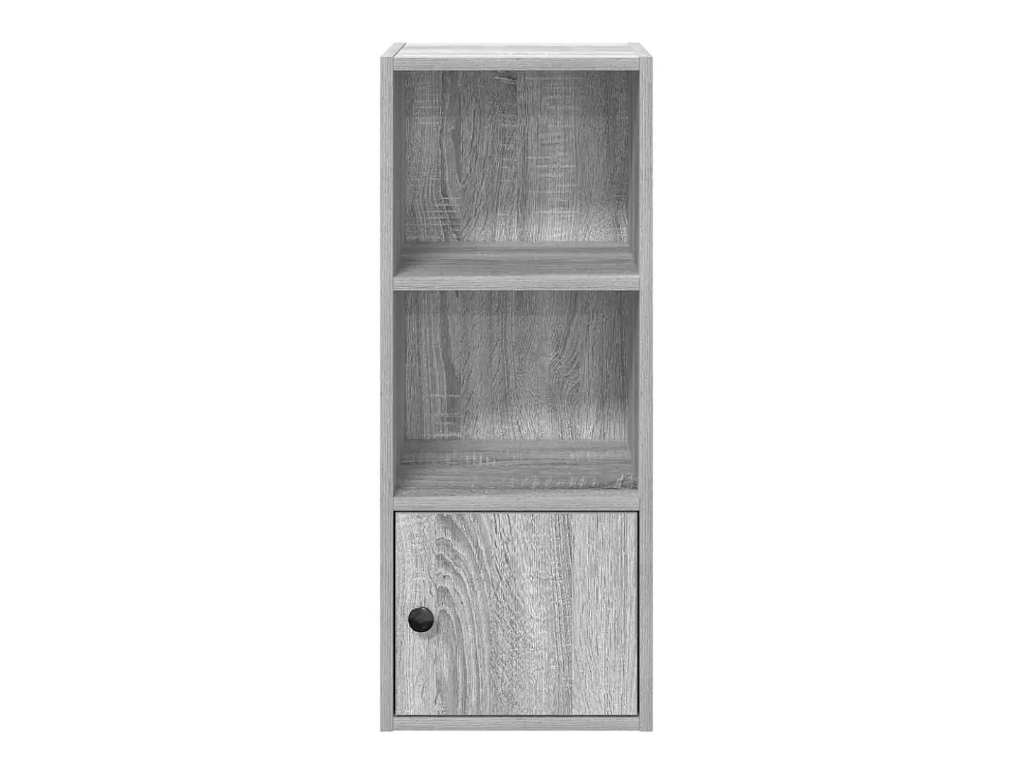 Estantería madera de ingeniería gris sonoma 31x24x77 cm