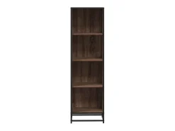 Estantería madera de ingeniería color marrón roble 40x35x139 cm