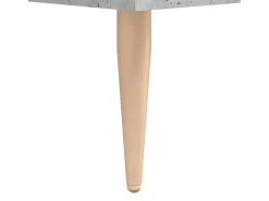 Estantería madera de ingeniería gris hormigón 69,5x32,5x90 cm