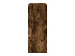 Estantería madera de ingeniería roble ahumado 80x30x77 cm