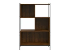 Estantería madera de ingeniería marrón roble 72x28x109 cm