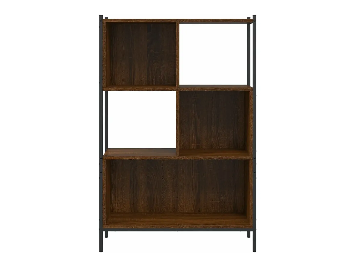 Estantería madera de ingeniería marrón roble 72x28x109 cm