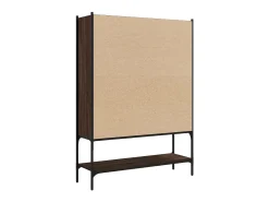 Estantería madera de ingeniería marrón roble 102x30x141,5 cm
