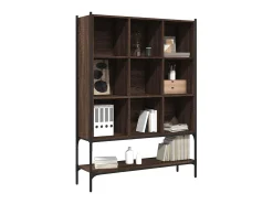 Estantería madera de ingeniería marrón roble 102x30x141,5 cm