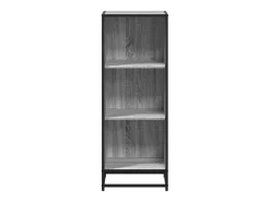 Estantería madera de ingeniería color gris sonoma 40x35x107,5cm
