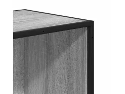Estantería madera de ingeniería color gris sonoma 40x35x107,5cm