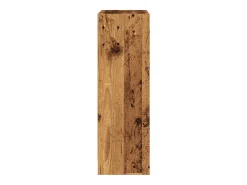 Estantería madera de ingeniería color envejecido 60x24x76 cm