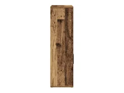 Estantería madera de ingeniería color envejecido 60x24x85 cm