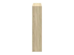 Estantería madera de ingeniería roble Sonoma 137,5x29x137,5 cm