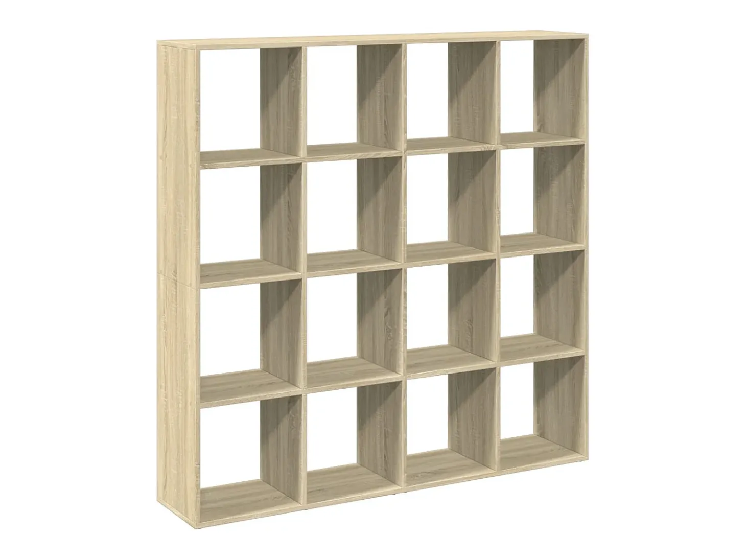 Estantería madera de ingeniería roble Sonoma 137,5x29x137,5 cm