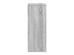 Estantería madera de ingeniería color gris sonoma 66x31x80 cm