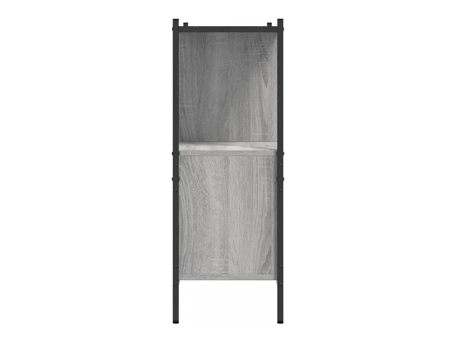 Estantería madera de ingeniería gris Sonoma 102x28x77,5 cm