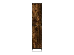 Estantería madera de ingeniería roble ahumado 80,5x35x170,5 cm