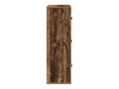 Estantería madera de ingeniería color envejecido 60x24x76,5 cm