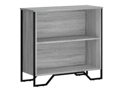 Estantería madera de ingeniería gris Sonoma 80x31x74,5 cm