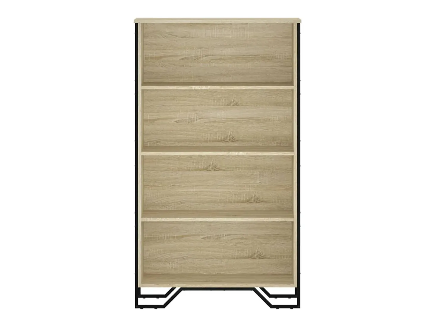 Estantería madera de ingeniería roble Sonoma 80x31x137,5 cm