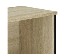 Estantería madera de ingeniería roble Sonoma 80x31x137,5 cm