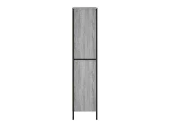 Estantería madera de ingeniería gris Sonoma 80x31x137,5 cm