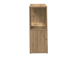Estantería madera de ingeniería roble artisan 60x24x63 cm