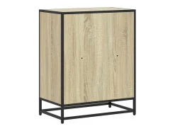 Estantería madera de ingeniería color roble sonoma 60x35x76 cm