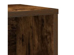 Estantería madera de ingeniería roble ahumado 60x24x85 cm