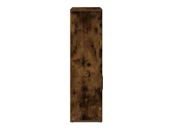 Estantería madera de ingeniería roble ahumado 60x24x85 cm
