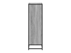Estantería madera de ingeniería gris sonoma 65,5x33x107,5 cm