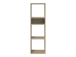 Estantería madera de ingeniería color roble sonoma 34x31x112 cm