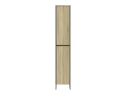 Estantería madera de ingeniería color roble Sonoma 80x31x169 cm