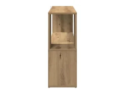 Estantería madera de ingeniería roble artisan 100x24x63 cm