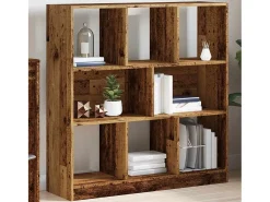 Estantería madera de ingeniería madera envejecida