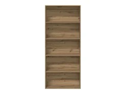 Estantería madera de ingeniería roble artisian 80x30x189 cm