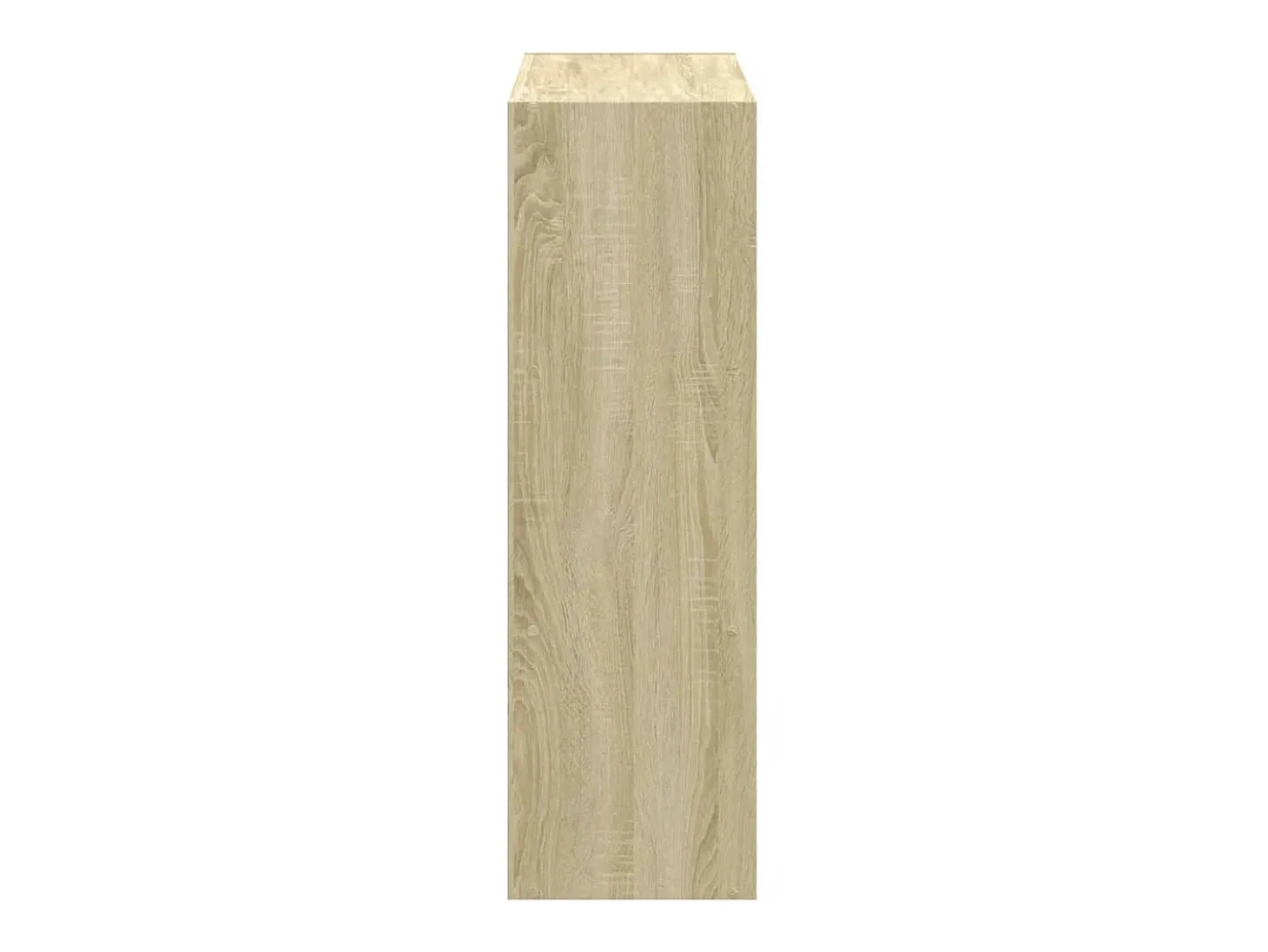 Estantería madera de ingeniería roble Sonoma 102x32x102 cm