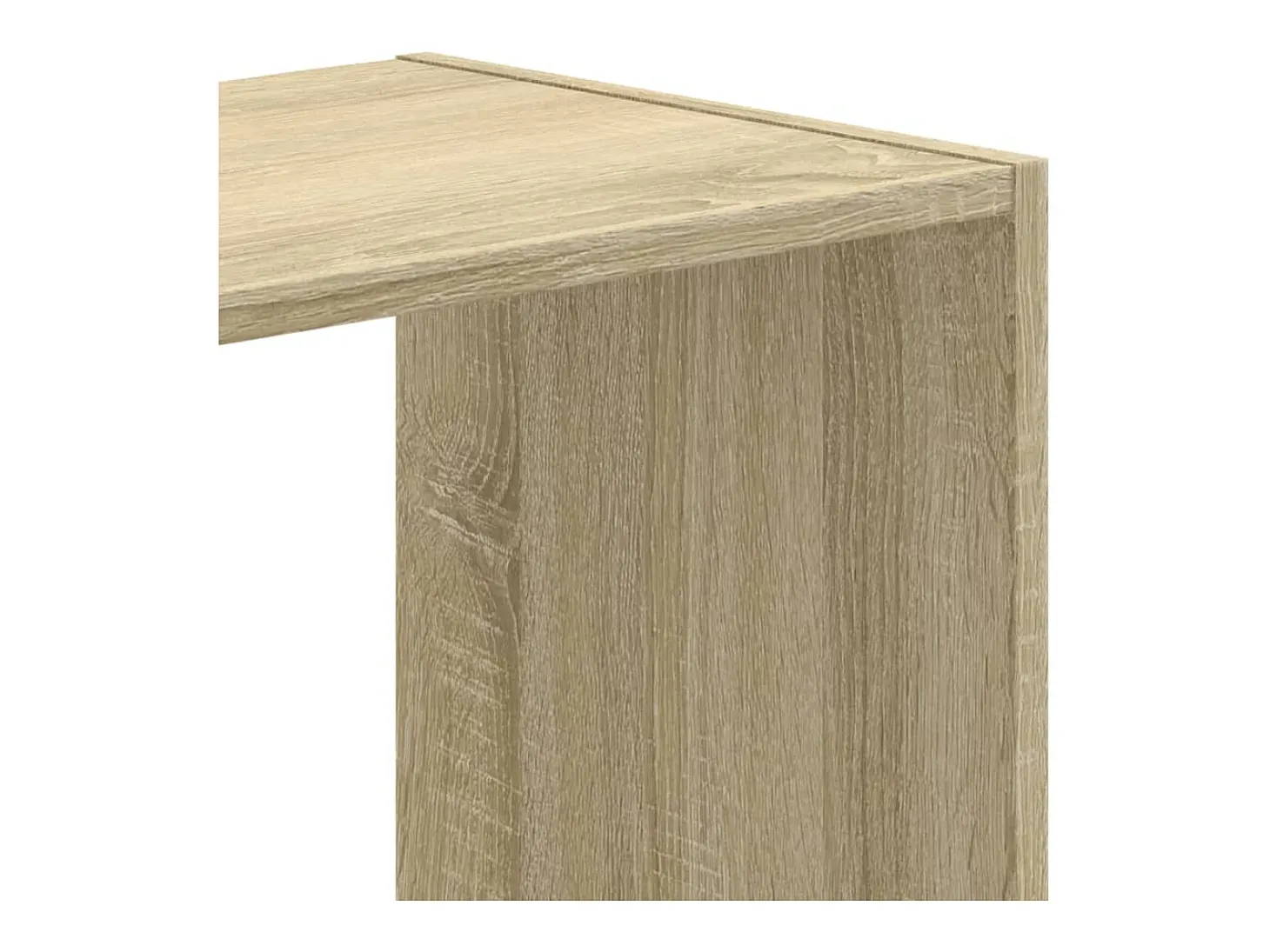 Estantería madera de ingeniería roble Sonoma 102x32x102 cm